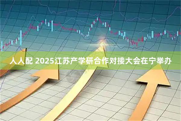 人人配 2025江苏产学研合作对接大会在宁举办